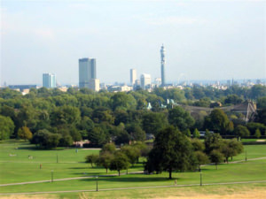 vue panoramique de Primerose Park, Londres