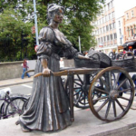 photo de la statue de Molly Malone à Dublin