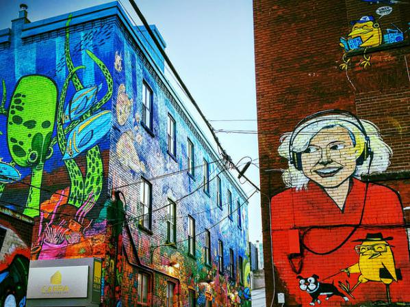 Photo Graffiti street art Toronto