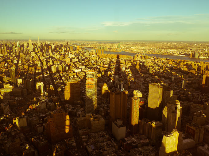 photo New York vue du ciel